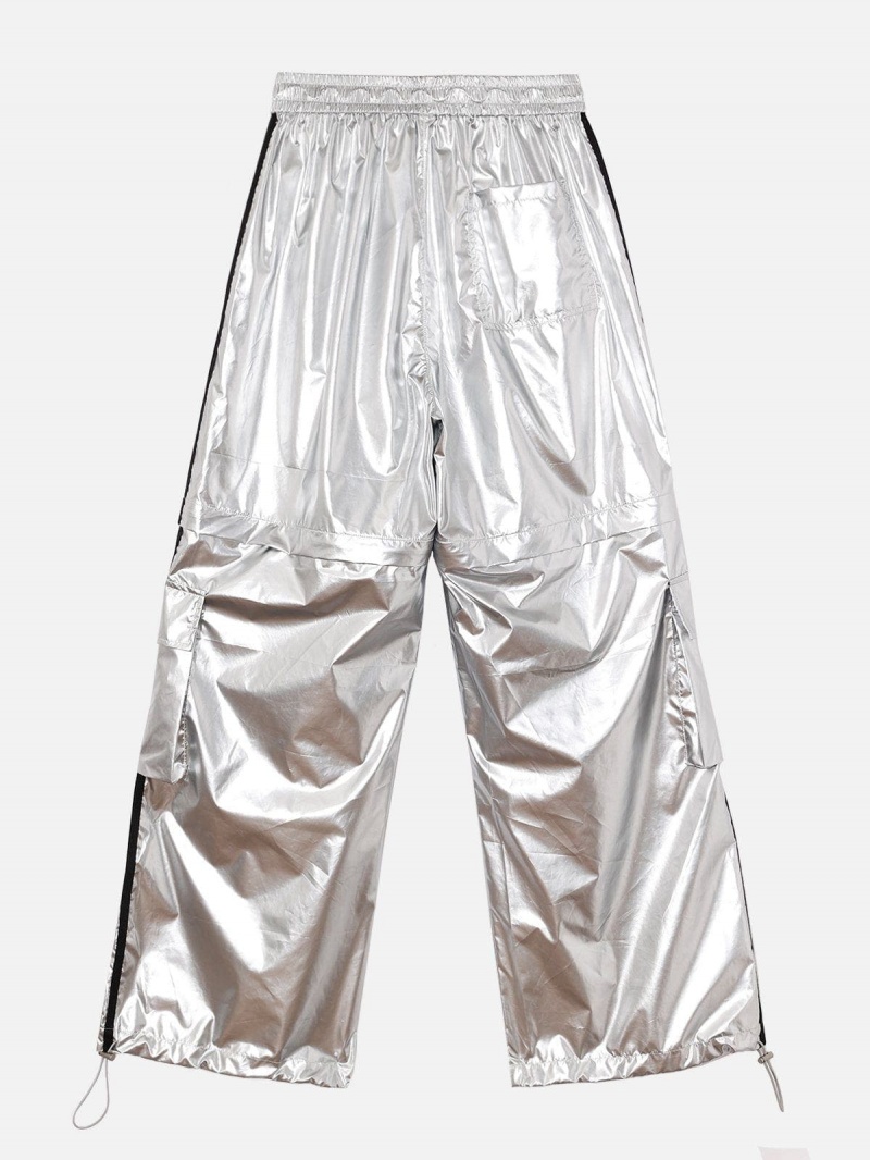 Argent  Pantalon Aelfric Eden Holographic Detachable - SKR-4772943